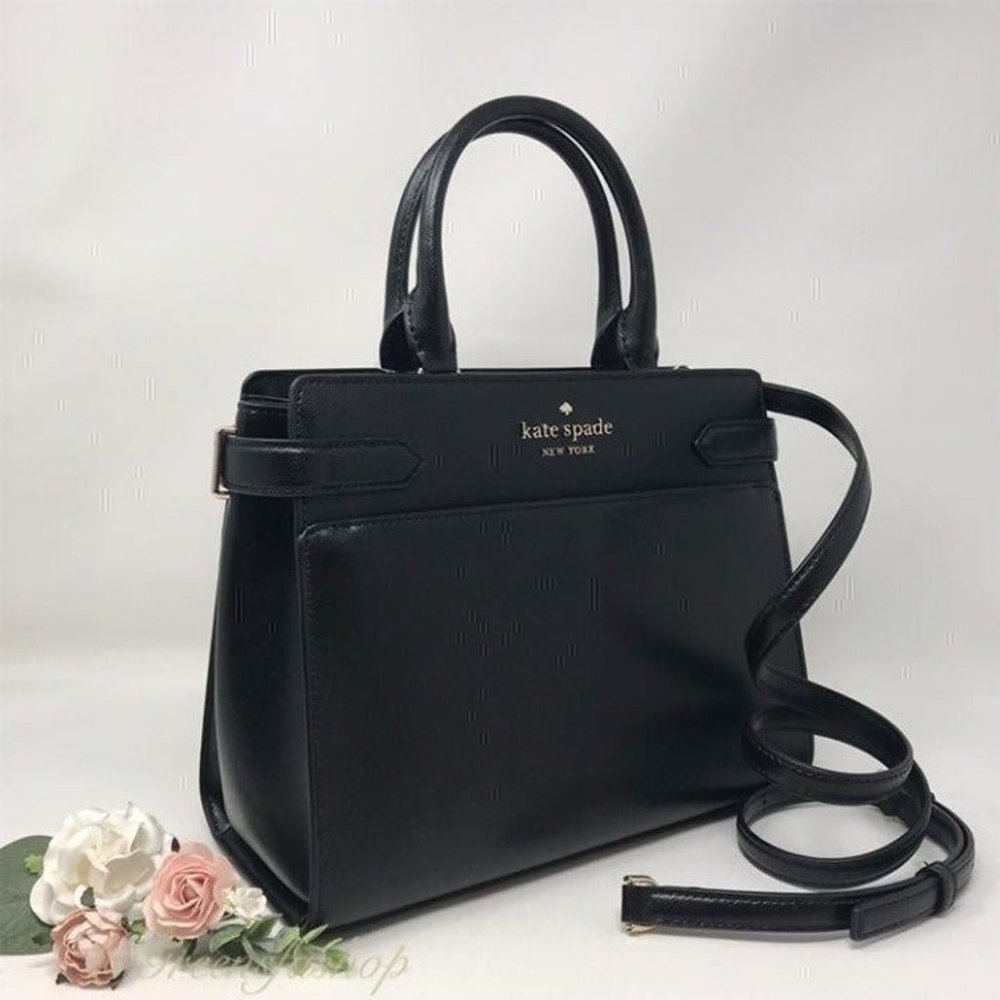 Kate Spade NEW Staci Black Satchel